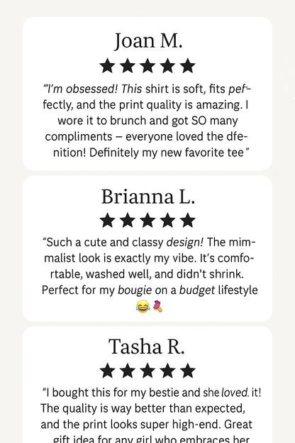 Bougie Definition Unisex Heavy Cotton Tee - Stylish Definition T-Shirt