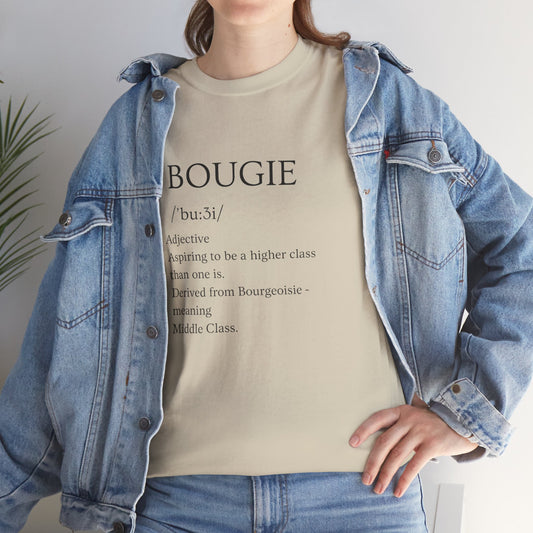 Bougie Definition Unisex Heavy Cotton Tee - Stylish Definition T-Shirt